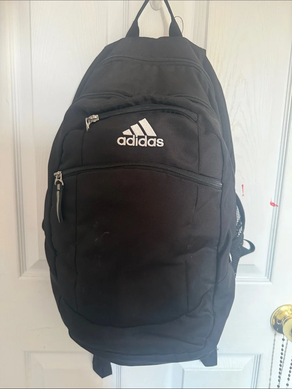 adidas Black Men's Everyday Backpack with Logo